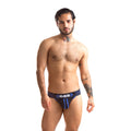 665 -Jockstrap Rally Noir-Bleu