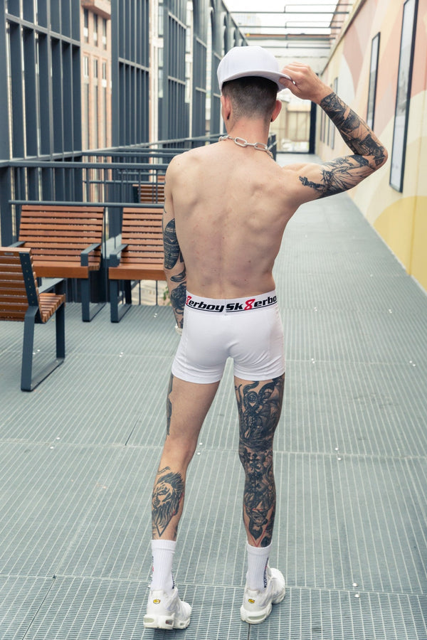 Sk8erboy - Boxer long blanc