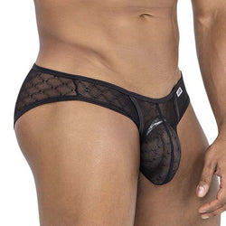 CANDY MAN - Slip sexy Geolix Noir
