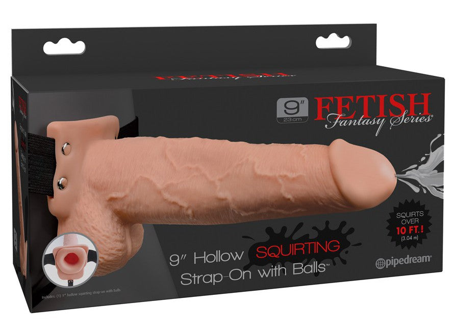 Fetish Fantasy Series - Gode ceinture Strap-On Squirting 20 x 5 cm