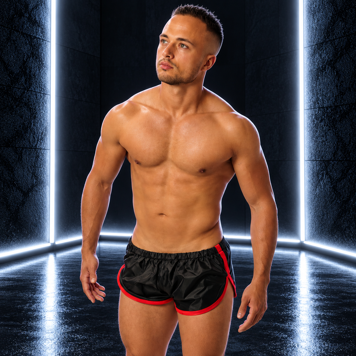 FIST - Short court Noir-Rouge