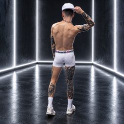 Sk8erboy - Boxer long blanc