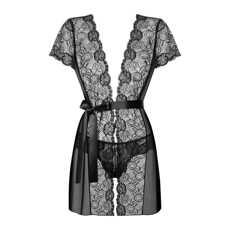 Alluria Peignoir - Noir