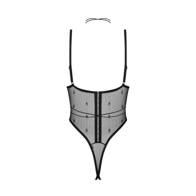 Anniverse open special body and harness - Black