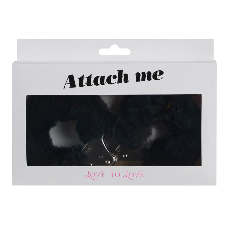 LOVE TO LOVE - Menottes Attach me - Noir