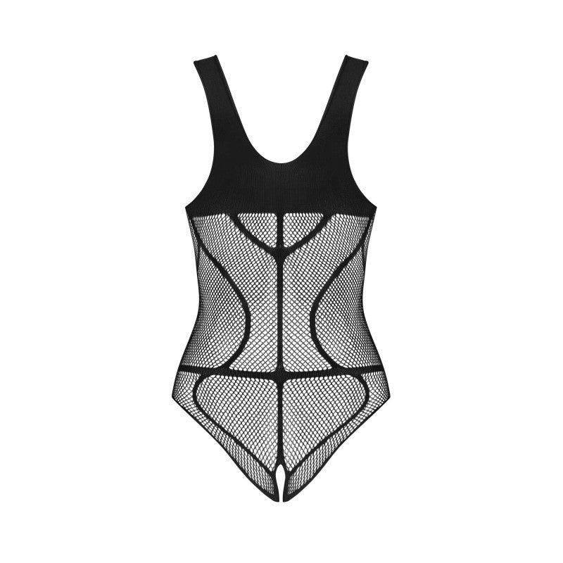 B336 Open Bodysuit - Black