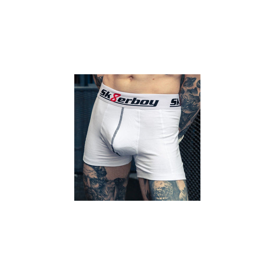 Sk8erboy - Boxer long blanc
