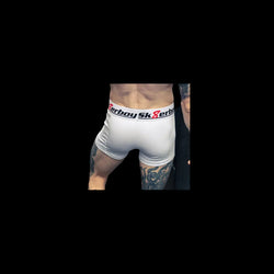 Sk8erboy - Boxer long blanc