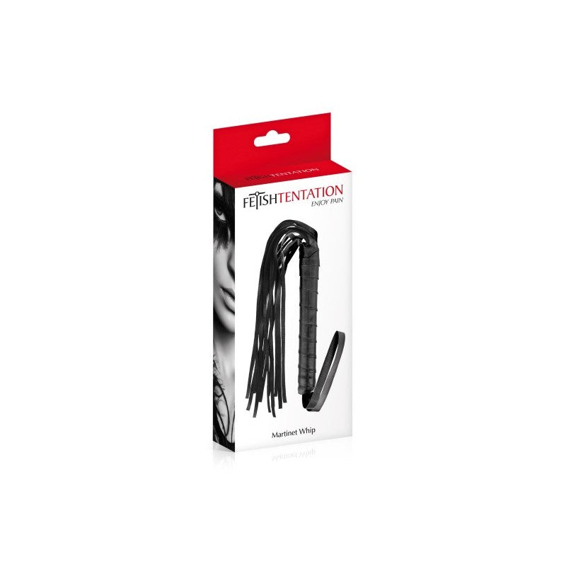 FETISH TENTATION - Fouet simili cuir 15 lanières Fetish Tentation
