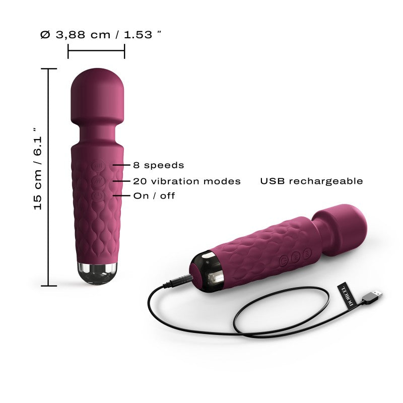 DORCEL - MINI WANDERFUL ARGENT et ROSE