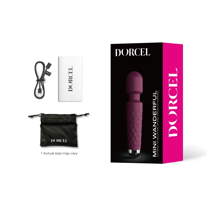 DORCEL - MINI WANDERFUL ARGENT et ROSE