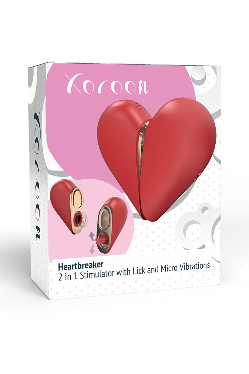 Xocoon - Stimulateur 2-en-1 Heartbreaker
