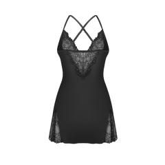 Sparkly night babydoll et string