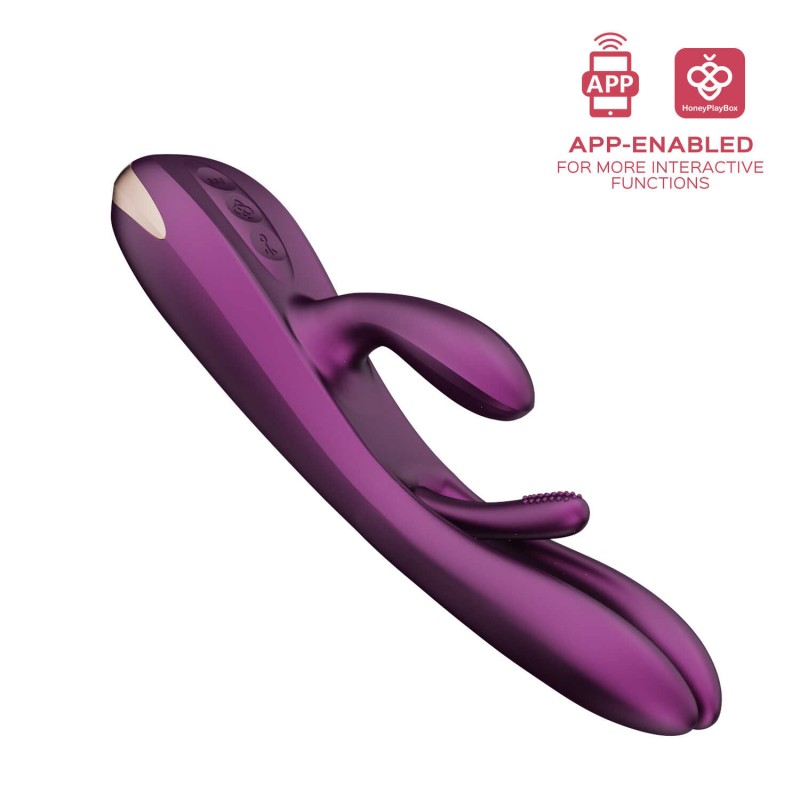 Terri Rabbit et tapotage controllé par appli - mauve